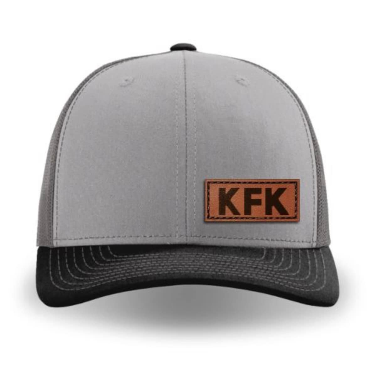 Custom Leather Patch KFK Hat
